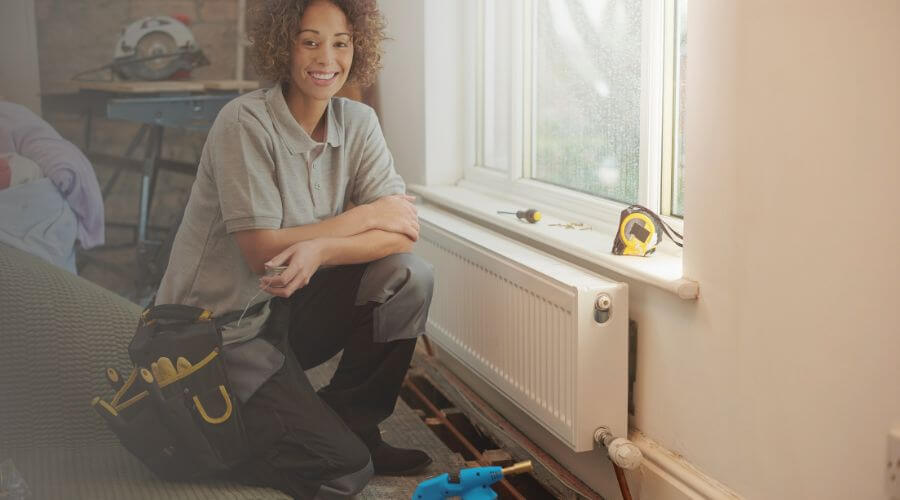 Professional tankless water heater installation in Leiter, WY